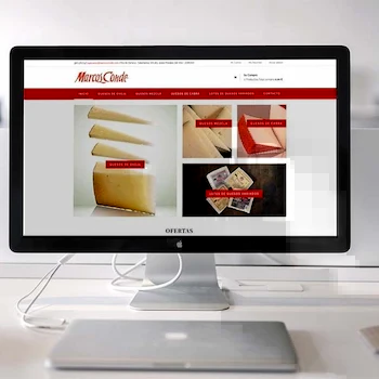 Diseño Tienda Online para Queserías de Zamora SA